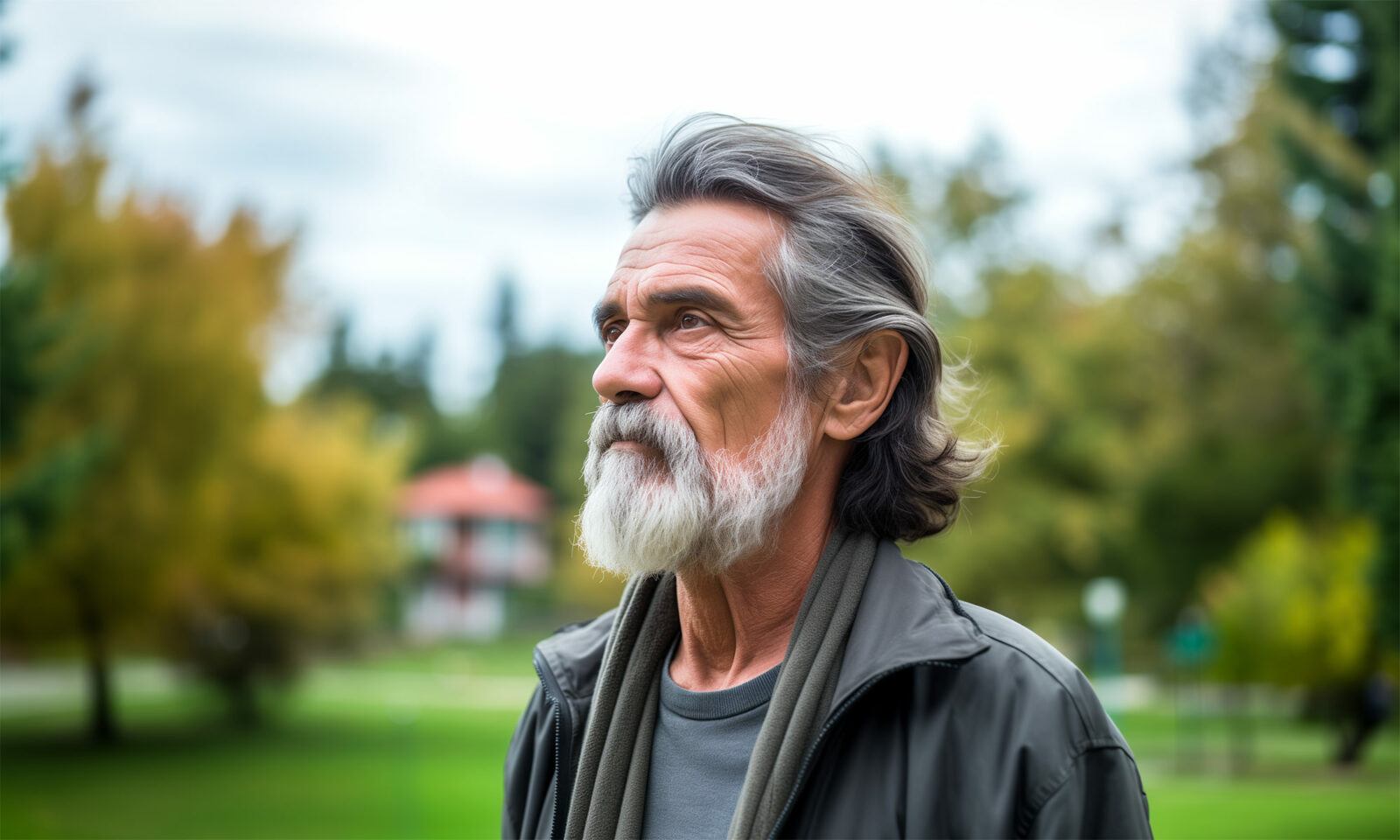 Muškarac iz Zagreba u svojim 60-ima stoji u parku i zamišljeno gleda u daljinu. Nedavno je saznao za nevjeru svoje supruge i sada razmišlja o budućnosti i mogućem razvodu, pokušavajući pronaći smisao u onome što mu se dogodilo.